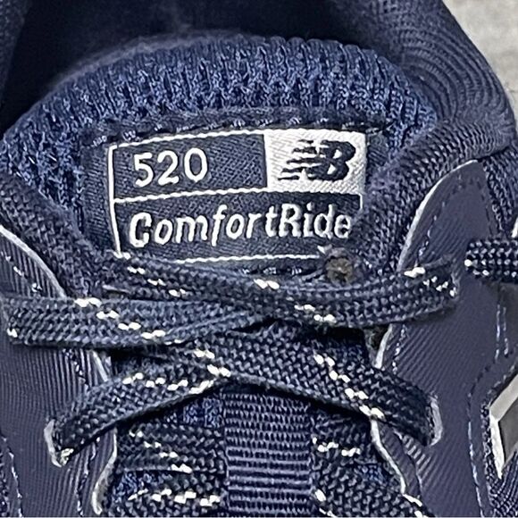 New Balance 520 V5 Women's Navy Blue Wide Sneakers Size 9.5D - Picture 6 of 13